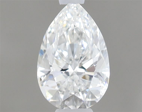0.34 carat E-VVS2 Natūralus Pear Deimantas (1)