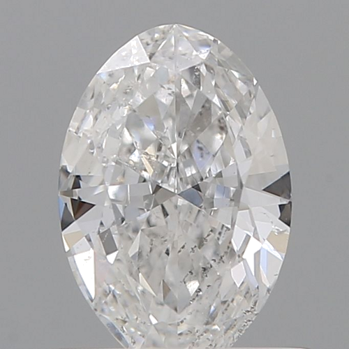 0.51 carat D-SI2 Natūralus Oval Deimantas (1)