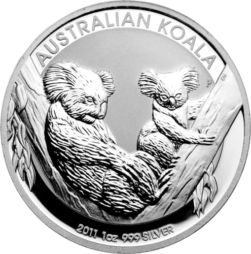 2011 Коала Австралия 1 oz серебряная монета (1)