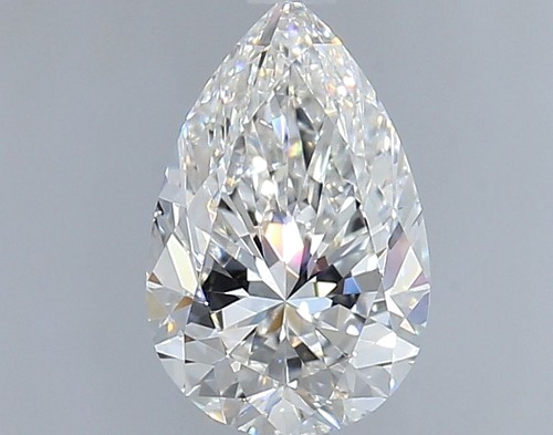 1.0 carat F-VS2 Natūralus Pear Deimantas (1)