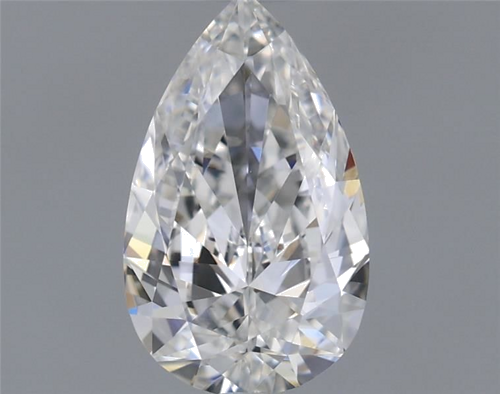 0.7 carat E-VVS2 Natūralus Pear Deimantas (1)