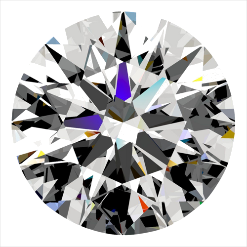 0.3 carat F-SI2 Excellent cut Natūralus Round Deimantas (1)