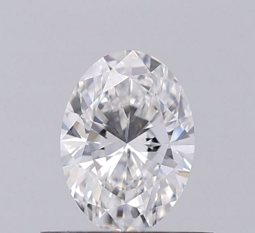 0.5 carat F-VS1 Natūralus Oval Deimantas (1)