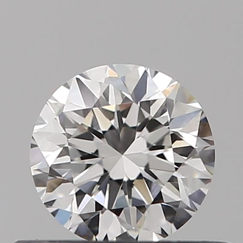 0.39 carat F-VVS2 GD cut Natūralus Round Deimantas (1)