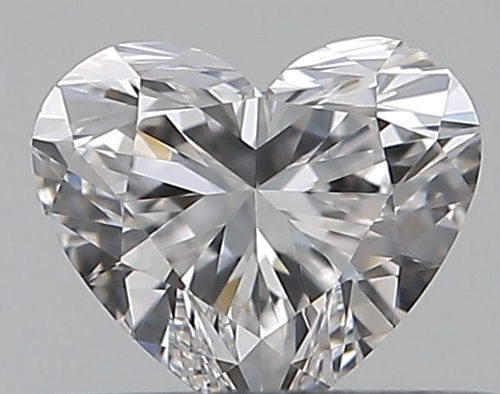 0.32 carat E-VVS1 Natūralus Heart Deimantas (1)
