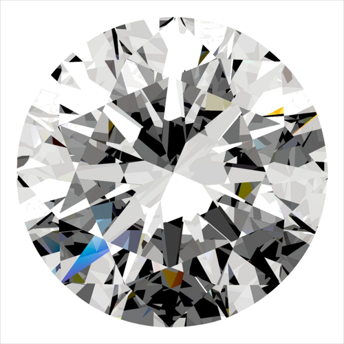 0.3 carat F-VS2 Excellent cut Natūralus Round Deimantas (1)