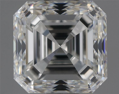 0.9 carat H-VS1 Natūralus Asscher Deimantas (1)