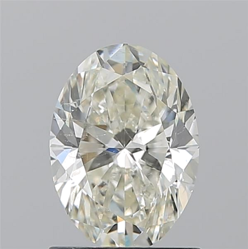 1.2 carat K-SI1 Natūralus Oval Deimantas (1)