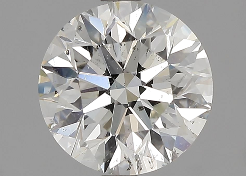 1.7 carat I-SI2 Excellent cut Natūralus Round Deimantas (1)