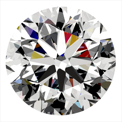 0.3 carat H-VS2 Very Good cut Natūralus Round Deimantas (1)