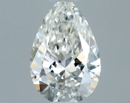 0.3 carat H-VVS1 Natūralus Pear Deimantas (1)