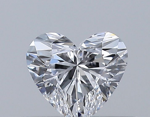 0.32 carat D-IF Natūralus Heart Deimantas (1)