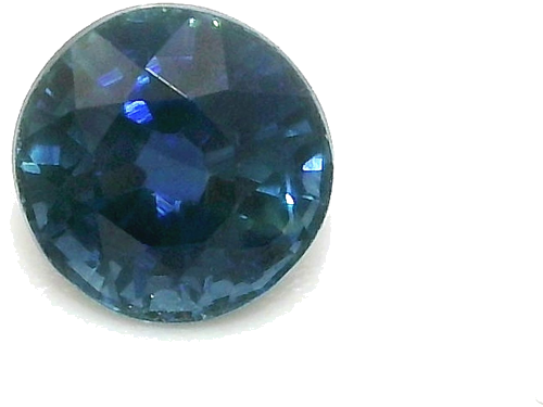 0.52 carat BLUE Round Safyras (1)