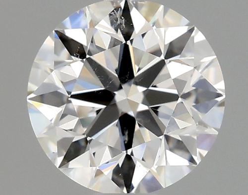 0.5 carat F-SI2 Excellent cut Natūralus Round Deimantas (1)
