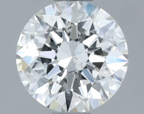 0.6 carat G-SI2 Excellent cut Natūralus Round Deimantas (1)