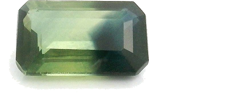0.41 carat BLUE Octagonal Safyras (1)