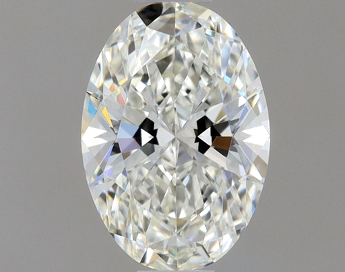 0.6 carat I-VVS1 Natūralus Oval Deimantas (1)