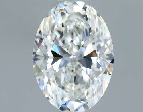 0.6 carat F-IF Natūralus Oval Deimantas (1)