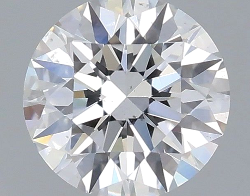 0.51 carat E-SI1 Excellent cut Natūralus Round Deimantas (1)