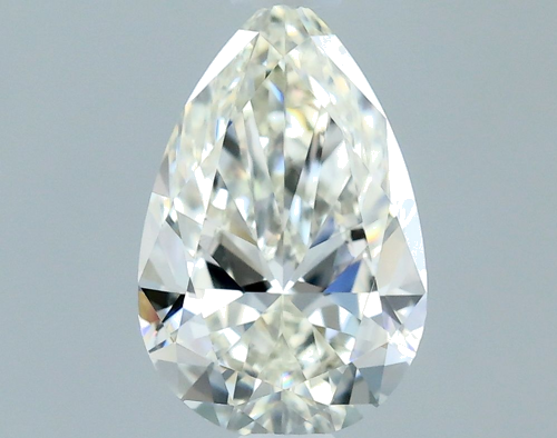 0.54 carat I-IF Natūralus Pear Deimantas (1)