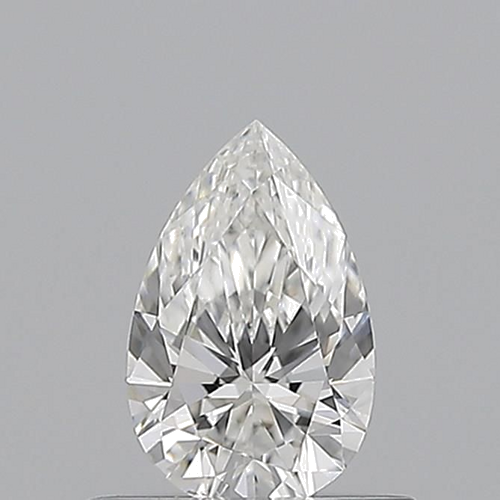 0.51 carat F-SI1 Natūralus Pear Deimantas (1)