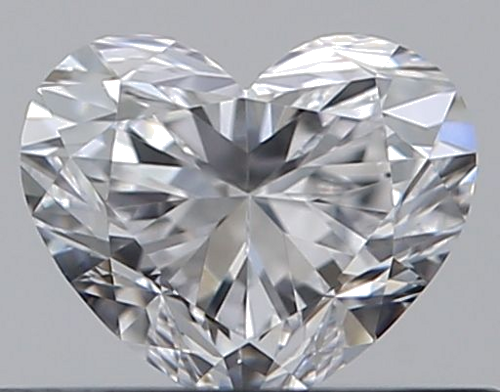 0.4 carat D-VVS1 Natūralus Heart Deimantas (1)