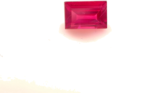0.54 carat RED Baguette Rubinas (1)