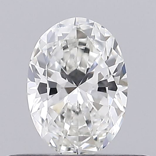 0.32 carat G-VVS1 Natūralus Oval Deimantas (1)