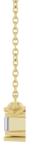 Pakabukas „Three-Stone Bar“ 14k yellow gold Straight Baguette 4mm x 2mm (3)