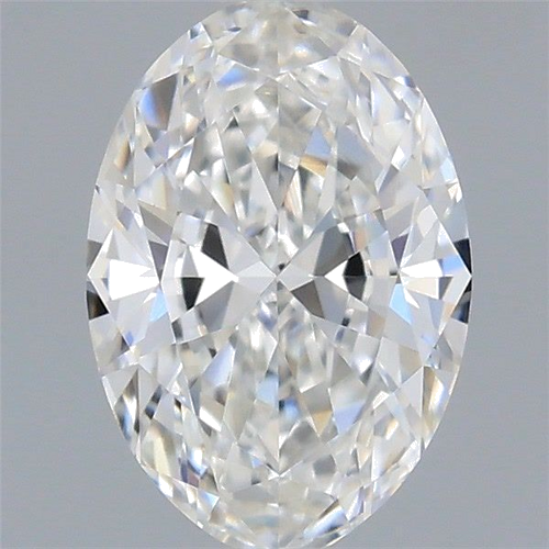 0.31 carat F-VVS2 Natūralus Oval Deimantas (1)