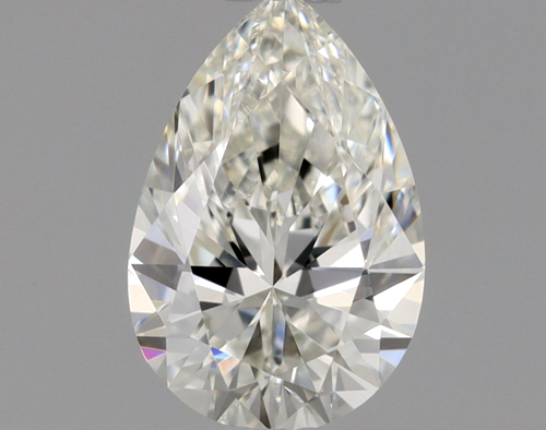 0.44 carat I-VVS1 Natūralus Pear Deimantas (1)