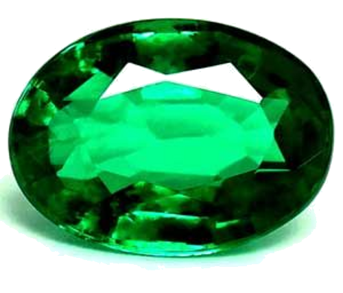 0.62 carat GREEN Oval Smaragdas (1)