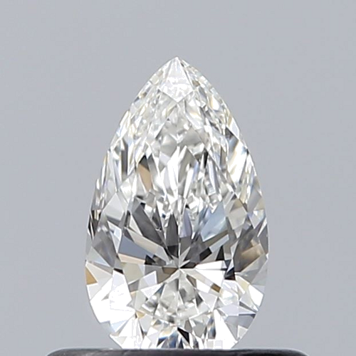 0.4 carat F-VS2 Natūralus Pear Deimantas (1)