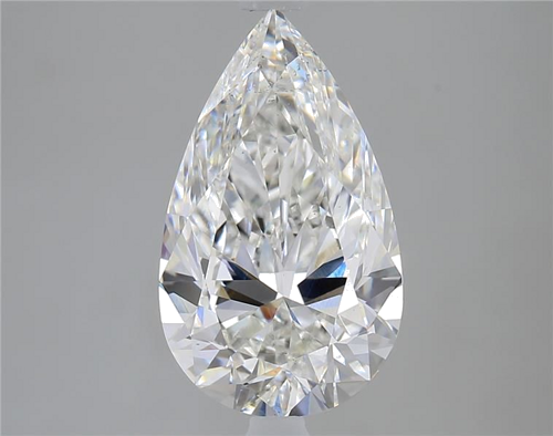 3.01 carat G-SI1 Natūralus Pear Deimantas (1)