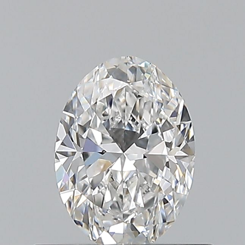 0.5 carat E-VVS2 Natūralus Oval Deimantas (1)
