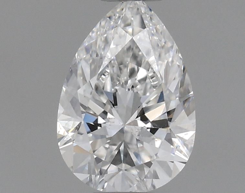 0.3 carat E-SI2 Natūralus Pear Deimantas (1)