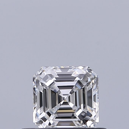 0.4 carat D-IF Natūralus Asscher Deimantas (1)