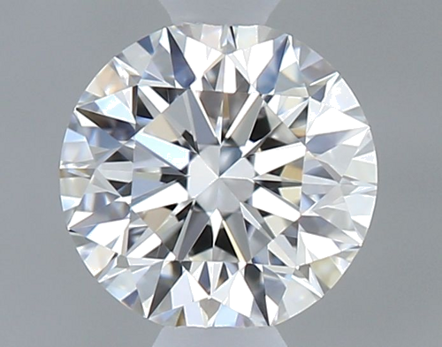 0.42 carat F-VVS1 Excellent cut Natūralus Round Deimantas (1)