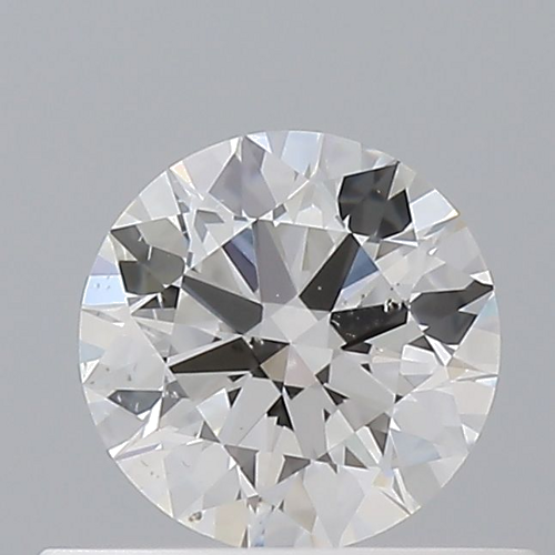 0.43 carat F-SI1 Excellent cut Natūralus Round Deimantas (1)