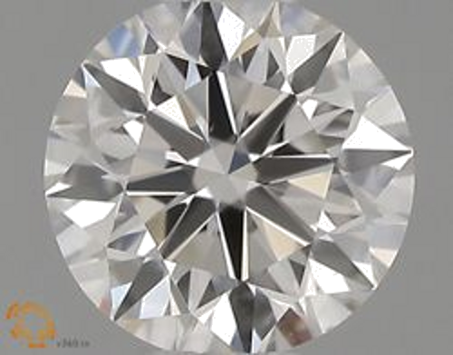 0.34 carat I-VS1 Excellent cut Natūralus Round Deimantas (1)