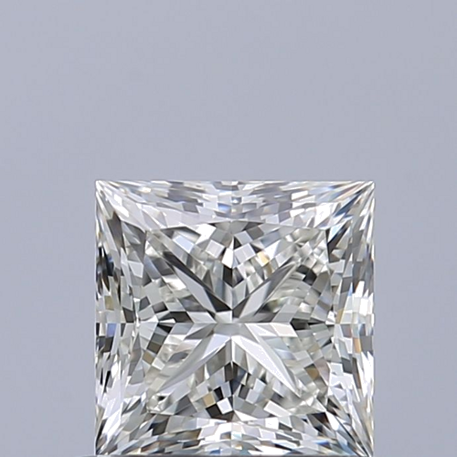 0.73 carat I-VVS2 Natūralus Princess Deimantas (1)