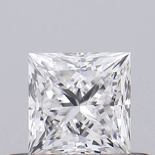 0.36 carat E-VVS2 Natūralus Princess Deimantas (1)