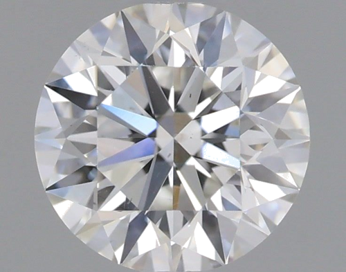 0.64 carat G-SI1 Excellent cut Natūralus Round Deimantas (1)