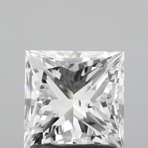 1.5 carat E-SI2 Natūralus Princess Deimantas (1)