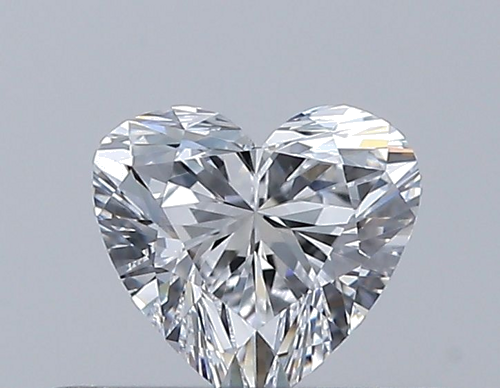 0.3 carat D-IF Natūralus Heart Deimantas (1)