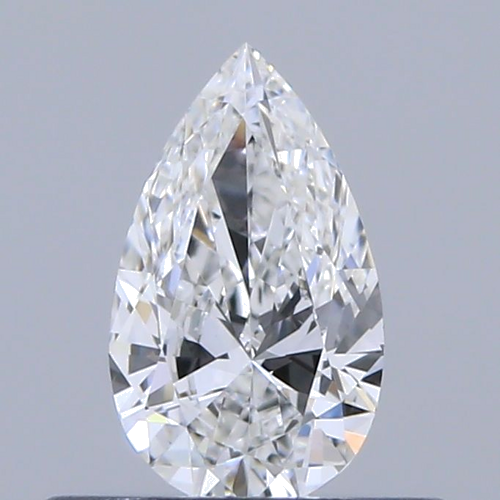 0.34 carat F-VS1 Natūralus Pear Deimantas (1)