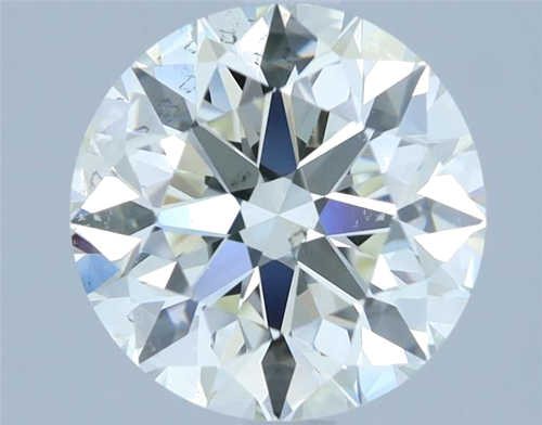 2.0 carat K-SI1 Very Good cut Natūralus Round Deimantas (1)