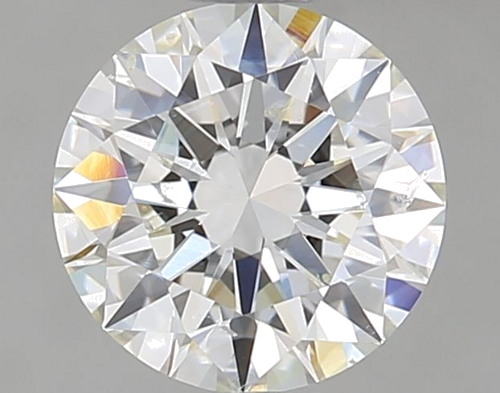 1.01 carat I-SI2 Excellent cut Natūralus Round Deimantas (1)