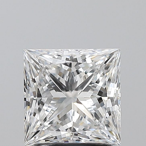 1.7 carat E-VS2 Natūralus Princess Deimantas (1)