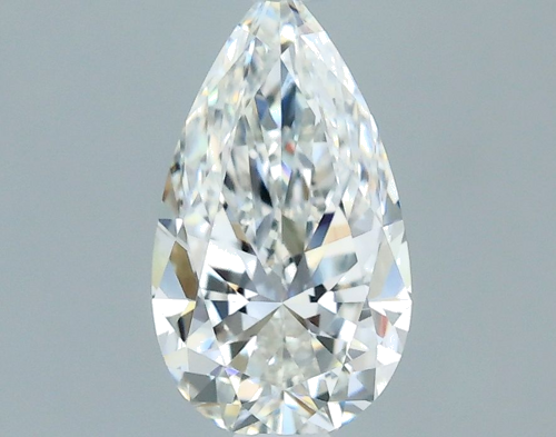 0.5 carat G-VVS1 Natūralus Pear Deimantas (1)